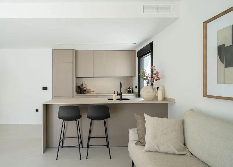 Luxury kitchen with island