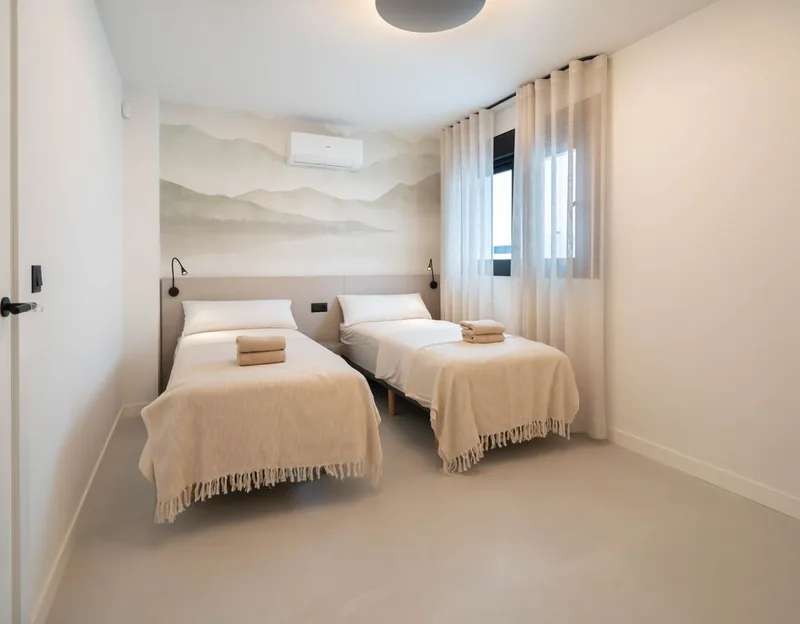 Apartment bedroom